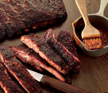 Ribs, Chicken, Corn & Cake